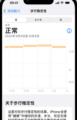 泸州iPhone手机维修如何在iPhone开启'步行稳定性通知'