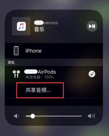 泸州苹果14音频维修点分享iPhone14音频共享设置方法 